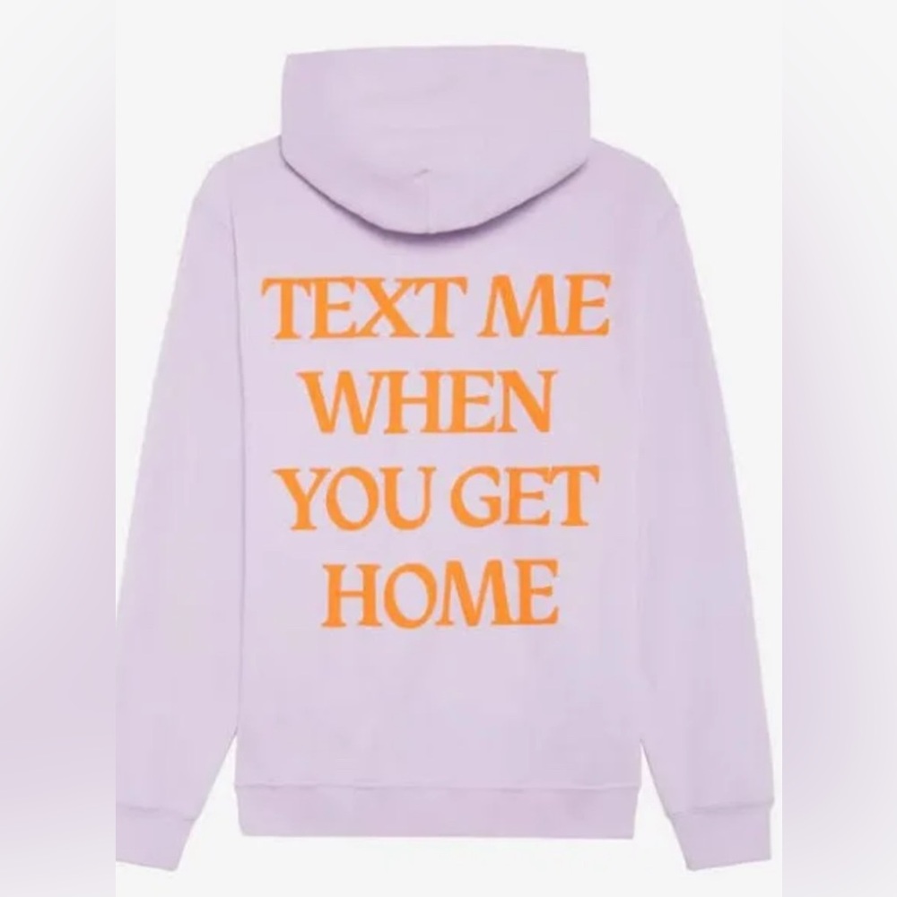 Lonely Ghost Text Me When You Get Home Lilac XXL
Never Worn